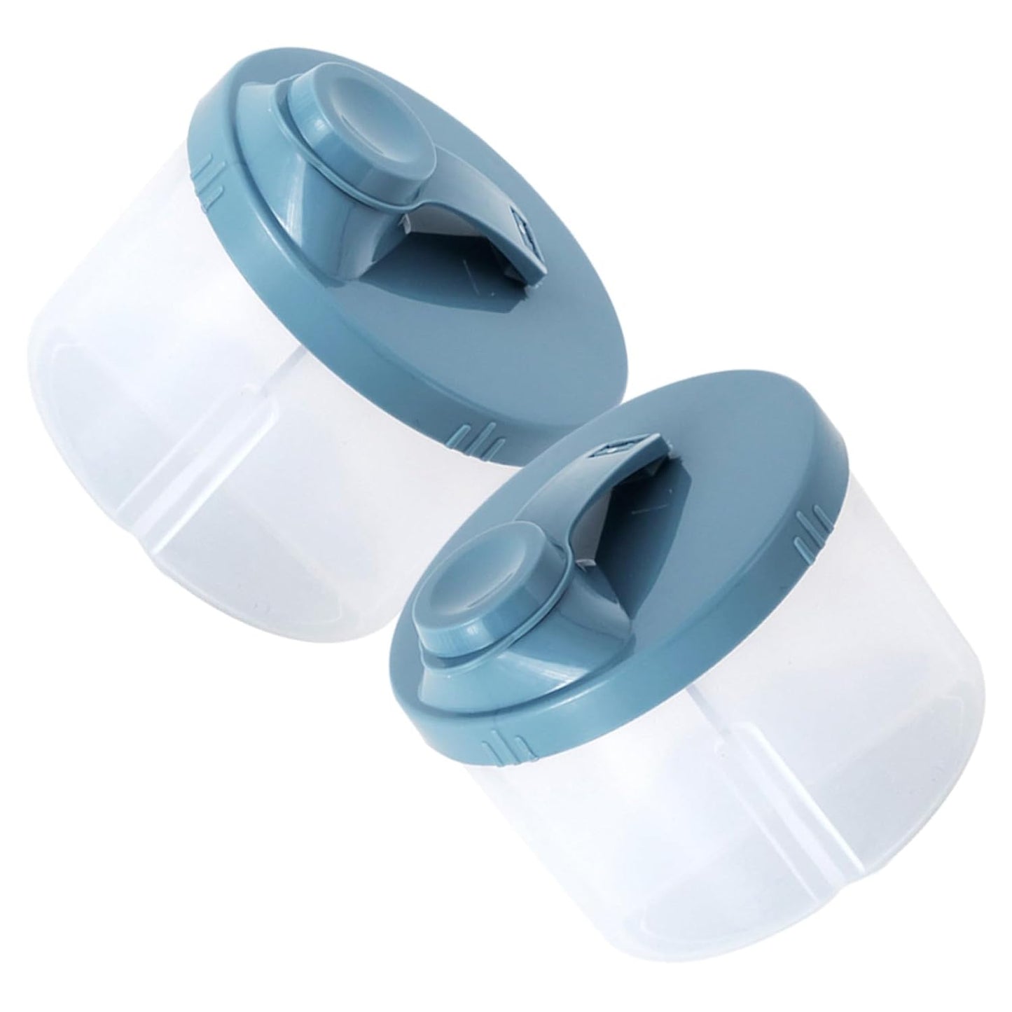 BESPORTBLE 2pcs Milk Dispenser Bottle Travel Formula Dispenser Portable Formula Container