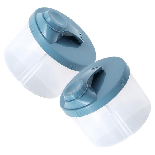 BESPORTBLE 2pcs Milk Dispenser Bottle Travel Formula Dispenser Portable Formula Container