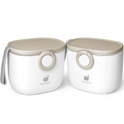 Termichy Baby Formula Dispenser, Portable Formula Dispenser Container with Scoop and Carry Handle for Travel Outdoor Activities for Baby Infant, 500ml