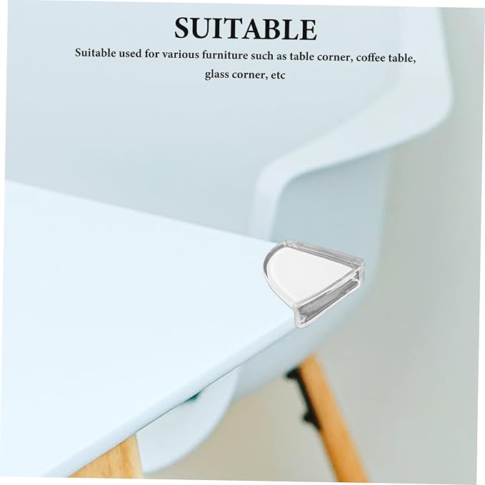 HOMSFOU 36Pcs Corner Guards for Baby Proofing Table Edge Protectors Sharp Corner Bumpers for Glass Furniture