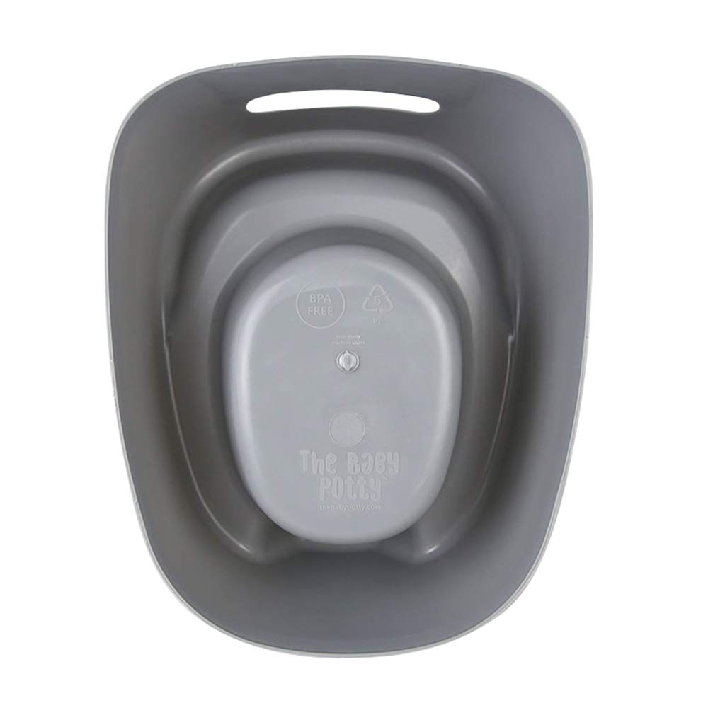 The Baby Potty - Mini Potty | Early Potty Training | Elimination Communication | Portable & Lightweight | Promote Independence | Child Training Toilet (Sage Green)