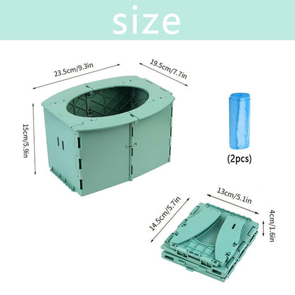 Portable Potty for Toddler,Travel Potty for Kids，Travel Potty for Car，Apply toCamping, Tourism, Outdoor, Indoor
