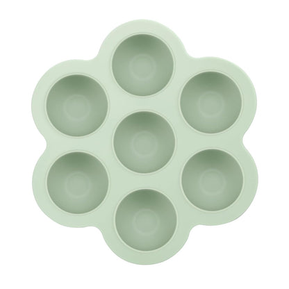 PandaEar 3 Pack Baby Food Freezer Tray with Lids, Silicone Baby Food Storage Container for Homemade Baby Food, Purees, Breastmilk (Blue/Green/Carnation)