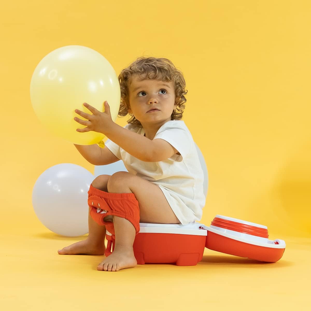My Carry Potty - Ladybug Travel Potty, Award-Winning Portable Toddler Toilet Seat for Kids to Take Everywhere