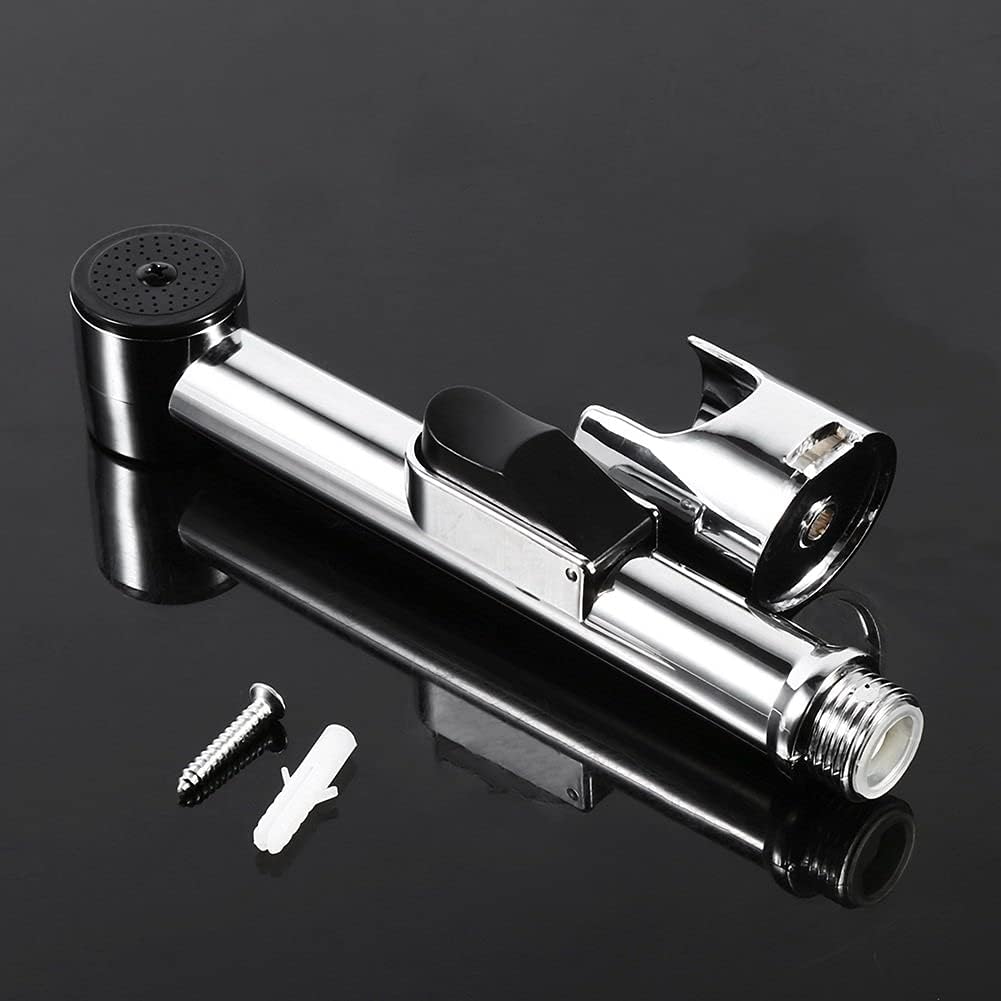 Yosoo ABS Toilet Handheld, Bidet Shattaf Toilette Bidet Sprayer Shattaf Cloth Diaper Sprayer for Home Bathroom