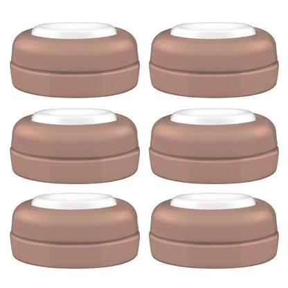 Maymom Screw Lids Aka Travel Caps with Rewritable Sealing Disc Compatible with Avent Bottle, Maymom Wide Mouth Bottles; Cap Replace Avent Natural Bottle Sealing Ring and Sealing Disc, 6pcs. (Blue)