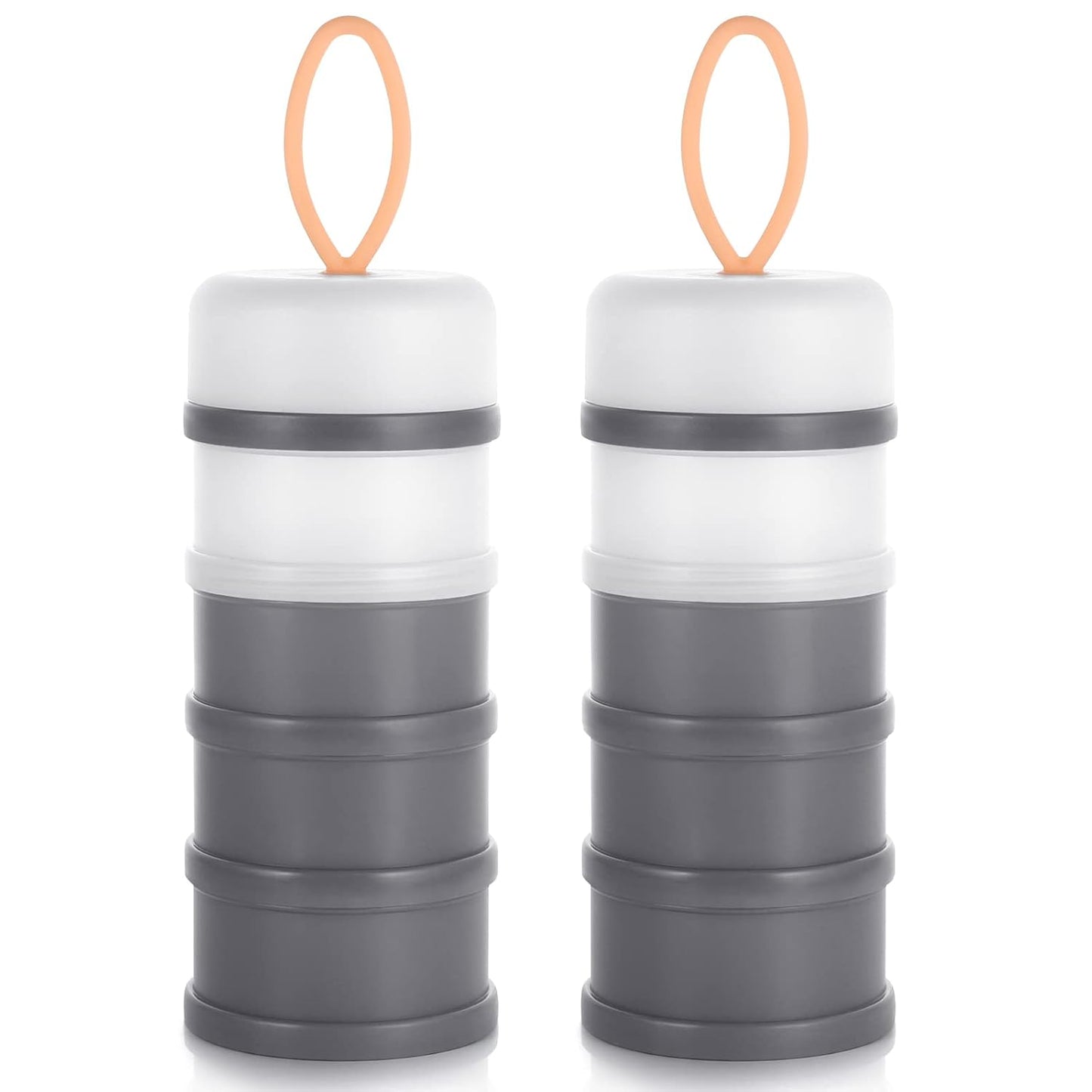 Accmor Baby Formula Dispenser On The Go, Stackable Formula Dispenser Formula Container to Go, Non-Spill Portable Milk Powder Kids Snack Storage Container, BPA Free