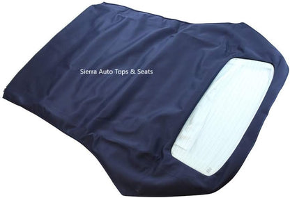 Sierra Auto Tops & Seats Convertible Top - Fits 2010 to 2017 Audi A5 Cabriolet - Black, Twillfast Canvas - Soft Top Convertible Top Replacement - Precision Fit - Complete with Heated Glass Window