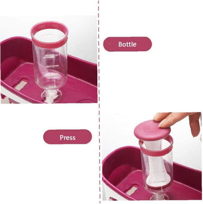5pcs/set Baby Food Maker Baby Newborn Food Processor Blender Grinder Steamer Toddler Squeeze Fruit Juice Station
