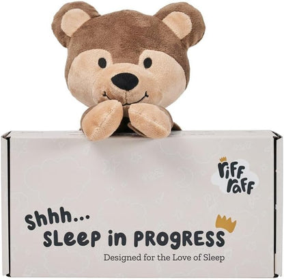 Riff Raff Baby Sleep Toy Soother - Musical Plush Fox with White Noise & Lullaby - Lovey Security Blanket for Newborns & Infants