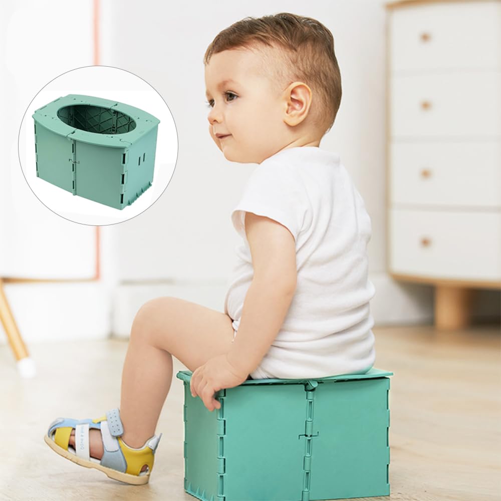 Portable Potty for Toddler,Travel Potty for Kids，Travel Potty for Car，Apply toCamping, Tourism, Outdoor, Indoor