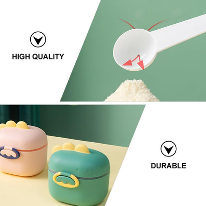 Toddmomy Milk Powder Box Milk Powder Container Holder Dispenser Holder Travel Food Container Dispenser Food