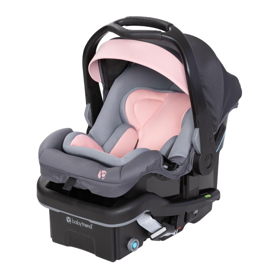Baby Trend Secure-Lift Infant Car Seat, Dash Black – Compact Lightweight Carrier, Infant Comfort Cushioning, Adjustable Harness Fit