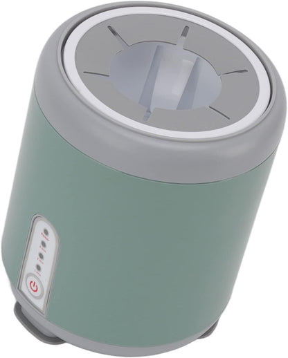 Baby Bottle Shaker, USB Charging Intelligent Baby Formula Mixer Bottle Warmer 3 Gear Automatic Milk Blender Mixer Electric Infant Bottle Shaker for Breastmilk and Formula, for Home Travel(White)