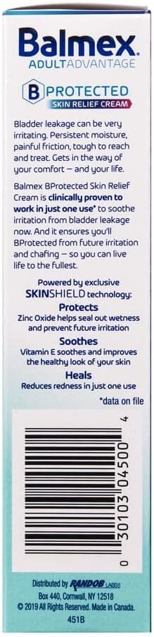 Balmex Adult Care Rash Cream, 12oz, (Pack of 2)