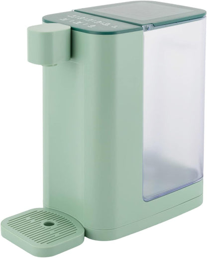 Instant Hot Water Dispenser 3L/102 OzCountertop Water Boiler & Warmer for Tea, Coffee and Baby Formula, Adjustable 5 Temperatures & 2 Water Outputs (White)