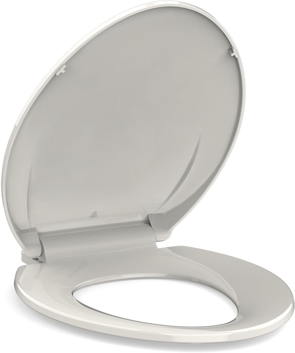 Toilet Seat Round,Toilet Seat with Toddler Seat Built in, Potty Training Toilet Seat Round Fits Both Adult and Child, with Soft Close,Easy Install and Clean - White, Round