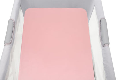 Knlpruhk Silk Bassinet Sheet 100% Pure Mulberry Silk 35"x20" Compatible with Large Bedside Sleeper Bassinet for Baby Hair 19 Momme 6A High Grade Fibers Ultra Soft Smooth Breathable Grey