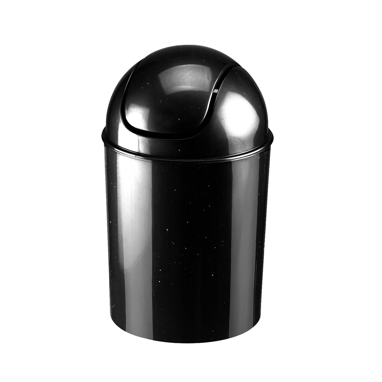 Umbra 1.25 Gallon Mini Waste Can with Removable Swing-Top Lid - Small Garbage Bin for Kitchen, Bathroom, Bedroom, Office - Compact Trash Can Fit Under Tables & Counters - Yellow