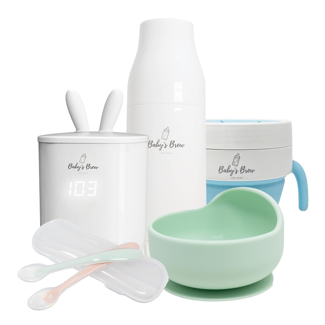 Baby's Brew Baby Shower Bundle in Blue/Green