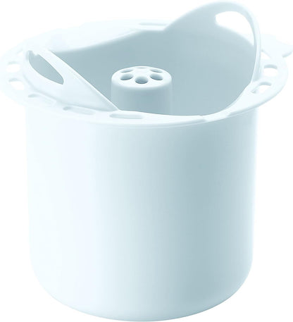 BEABA Babycook Solo Duo Rice Pasta and Grain Insert, Baby Food Maker, Baby Food Processor, Baby Food Blender, Baby Food Steamer, Homemade Baby Food, Make Fresh Healthy Baby Food at Home, White