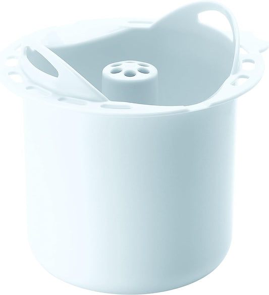 BEABA Babycook Solo Duo Rice Pasta and Grain Insert, Baby Food Maker, Baby Food Processor, Baby Food Blender, Baby Food Steamer, Homemade Baby Food, Make Fresh Healthy Baby Food at Home, White