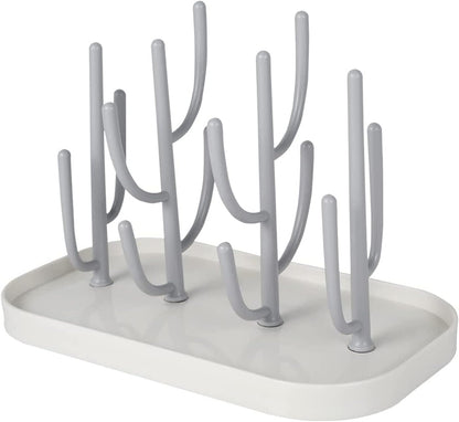 Baby Essentials,Bottle Drying Rack,Baby Bottle Drying Rack,Drying Rack for Kitchen Counter,Detachable Bottle Dryer Holder with Base.for Nipples,Cups,Pump Parts and Accessories(Green)