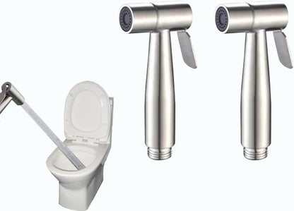 2 Pieces Bidet Sprayer Head Stainless Steel Bidet Attachment,Handheld Bidet Sprayer for Toilet