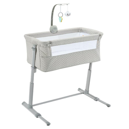 RONBEI Baby Bassinet, Bedside Sleeper Cribs,Baby Bed to Bed, Adjustable, Portable for Newborn, Infant/Baby Boy/Baby Girl