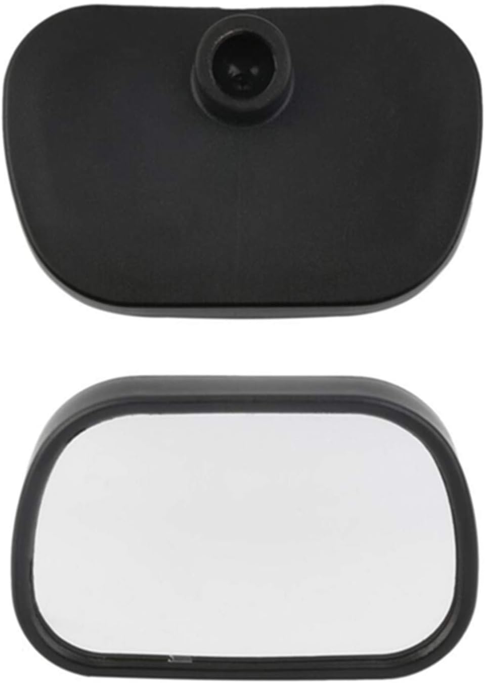 Baby Car Mirror, Monitor Infant Child Mirrors for Rear Facing Car Seat with Wide Clear View - Safety Shatterproof Rearview Mirror Adjustable Acrylic 360° for Back Seat(black)