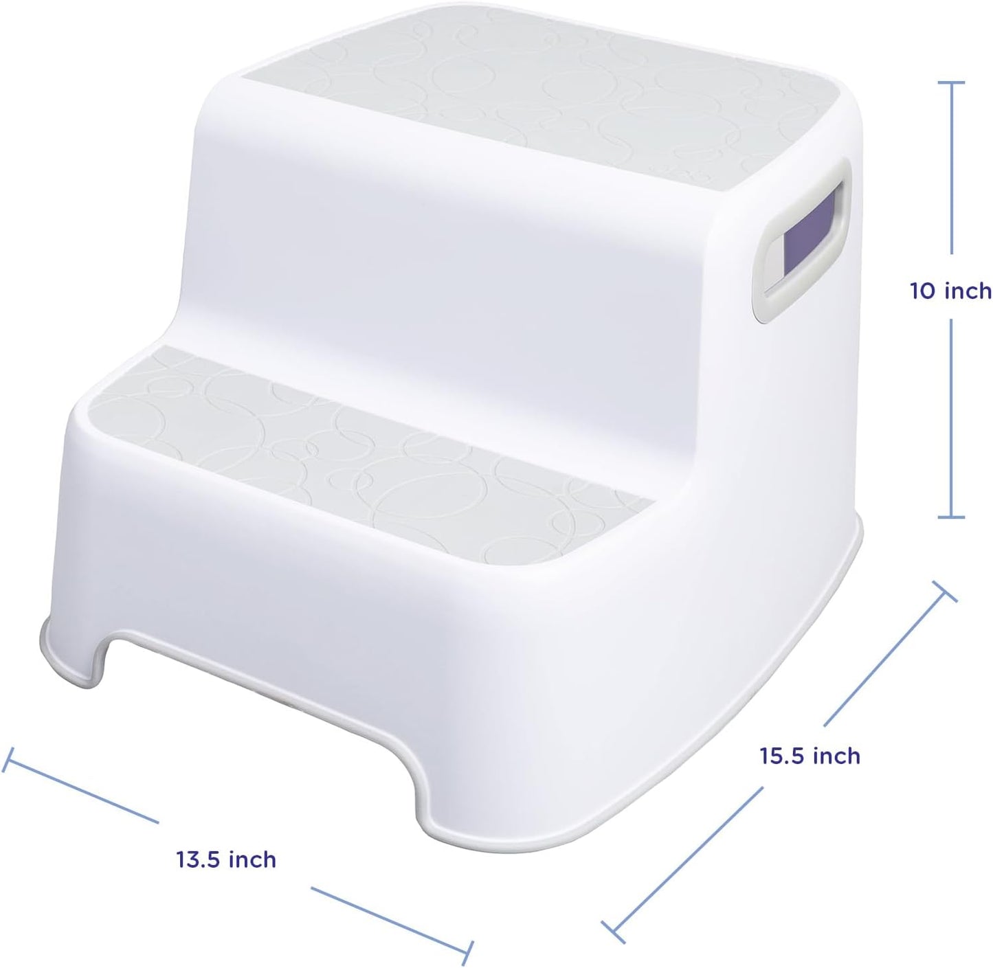 Ubbi Multi-Use Potty and Utility Hook, No Hardware Or Installation Needed, Durable and Sturdy to Hang Over Toilet Tank Or Door, Polypropylene, White
