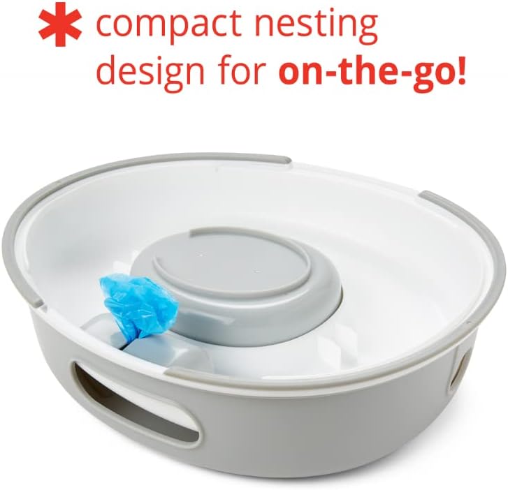 Skip Hop Go Time Multi-Stage 3 in 1 Potty Seat, White/Grey