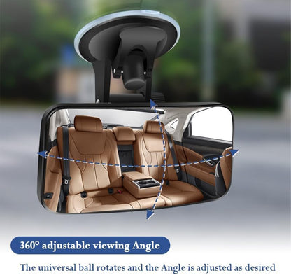 Baby Car Mirror,HD&Wide Angle Suction Cup Baby Mirrory with 360° Adjustable,Universal Car Seat Mirror Rear Facing Interior Accessories Fits Truck SUV