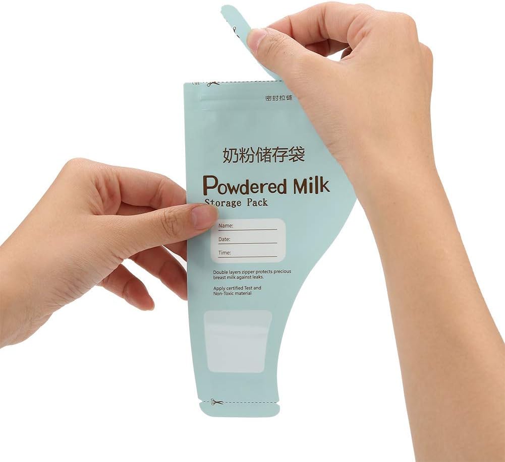 Yosoo Milk Powder Storage Bags, 30 Pcs Disposable & Portable, Double Seal Leak Proof, Pre-Measured 50g Portions, for Travel & On The Go Feeding