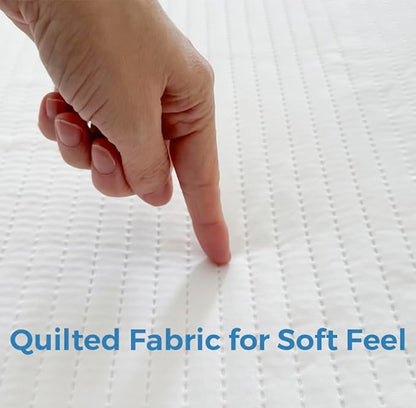 Dreamology Crib Mattress Protector Waterproof,Crib Mattress Pad Cover,2 Pack,100% Waterproof, Noiseless & Machine Wash Standard Mattress Protector Sheet,Quilted Mattress Protector, 52" x 28"