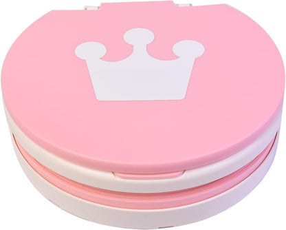 Toddler Potty - Collapsible Training Seat For Toddlers - Portable Travel Toilet Trainer for Baby Boys and Girls 2 years and older - Pop Up Potties with Easy Clean for Outdoor Camping