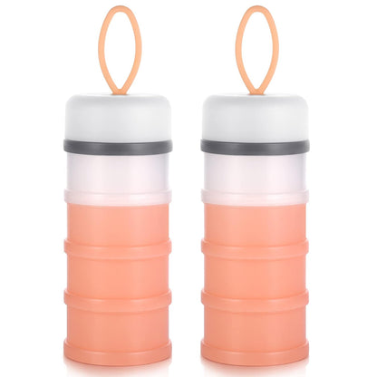 Accmor Baby Formula Dispenser On The Go, Stackable Formula Dispenser Formula Container to Go, Non-Spill Portable Milk Powder Kids Snack Storage Container, BPA Free