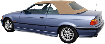 Sierra Auto Tops & Seats Convertible Top for 1994-1999 BMW 3 Series - Blue, Canvas, Cloth - Convertible Top Replacement with Plastic Window - BMW E36 Convertible Top, Complete Soft Top