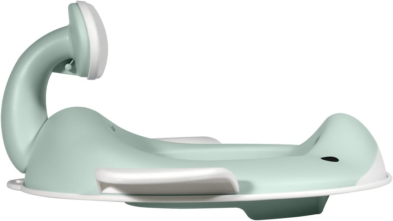 Kindsgut Whale Potty Training Seat for Toddlers – Kids Toilet Seat with Backrest, Non-Slip, Fits Round & Oval Toilet Seats, Designed in Germany, Peach