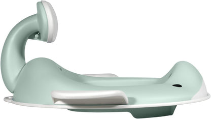 Kindsgut Whale Potty Training Seat for Toddlers – Kids Toilet Seat with Backrest, Non-Slip, Fits Round & Oval Toilet Seats, Designed in Germany, Peach