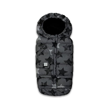 7AM Enfant Stroller Blanket 212 - Adjustable Baby Car Seat Zipped Blanket for Babies Winter, Unisex Multi Purpose Fleece Lined Warm Hooded Toddler Footmuff Water Repellent | (6M - 4T)
