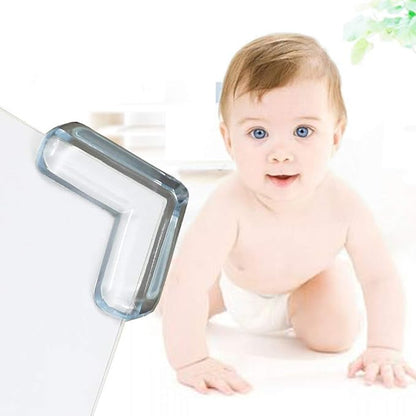 Safety Corner Protectors Guards, 20pcs Baby Proofing Safety Corner Clear Furniture Table Corner Protection, Kids Soft Table Corner Protectors for Child for Furniture Against Sharp Corners