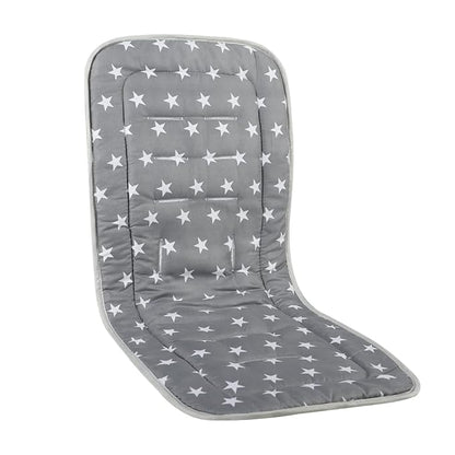 Universal Kids Stroller Seat Liner Cotton Kids Pushchair Cushion Seats Mat Breathable Stroller Liner Insert Mattress Soft Pushchair Seat Pad Pram Cushion Seats Pad Head Neck Body Support for 1-3 Years