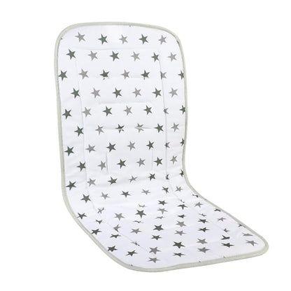 Universal Kids Stroller Seat Liner Cotton Kids Pushchair Cushion Seats Mat Breathable Stroller Liner Insert Mattress Soft Pushchair Seat Pad Pram Cushion Seats Pad Head Neck Body Support for 1-3 Years