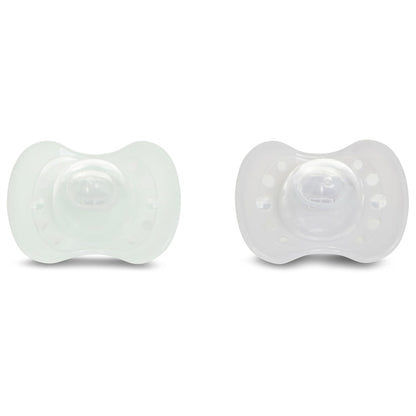 Disney Baby Bottles and Pacifiers Set – 2 Hourglass-Shaped 11oz Bottles + 2 Orthodontic Pacifiers – Officially Licensed Mickey, Minnie, Pooh & Dumbo Designs – BPA-Free Feeding Gift Set