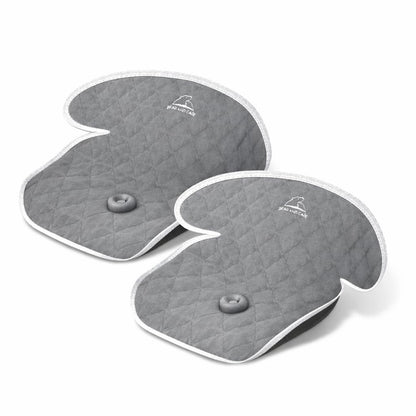 Bear and Care - Piddle Pads - Strollers, Bouncers & Car Seat Pad, Waterproof & Machine-Washable Cover on Car Potty for Toddler Toilet Training (Black, Pack of 2)