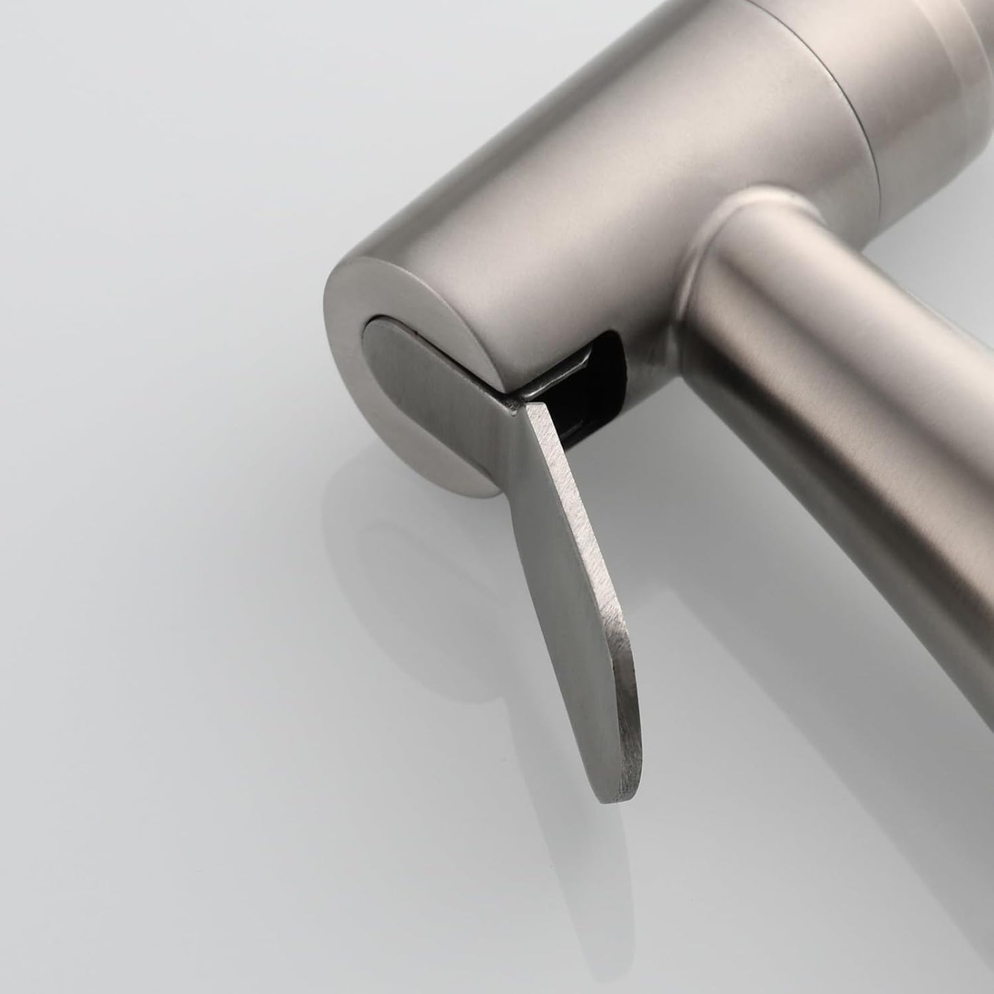 2 Function Cloth Diaper Sprayer,Biveah Stainless Steel Handheld Bidet Sprayer for Toilet Brushed Nickel, KXS004NA