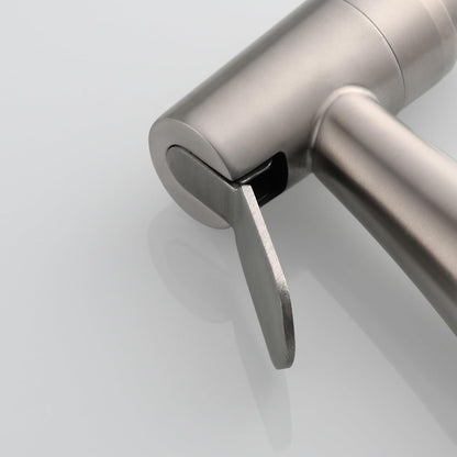 2 Function Cloth Diaper Sprayer,Biveah Stainless Steel Handheld Bidet Sprayer for Toilet Brushed Nickel, KXS004NA