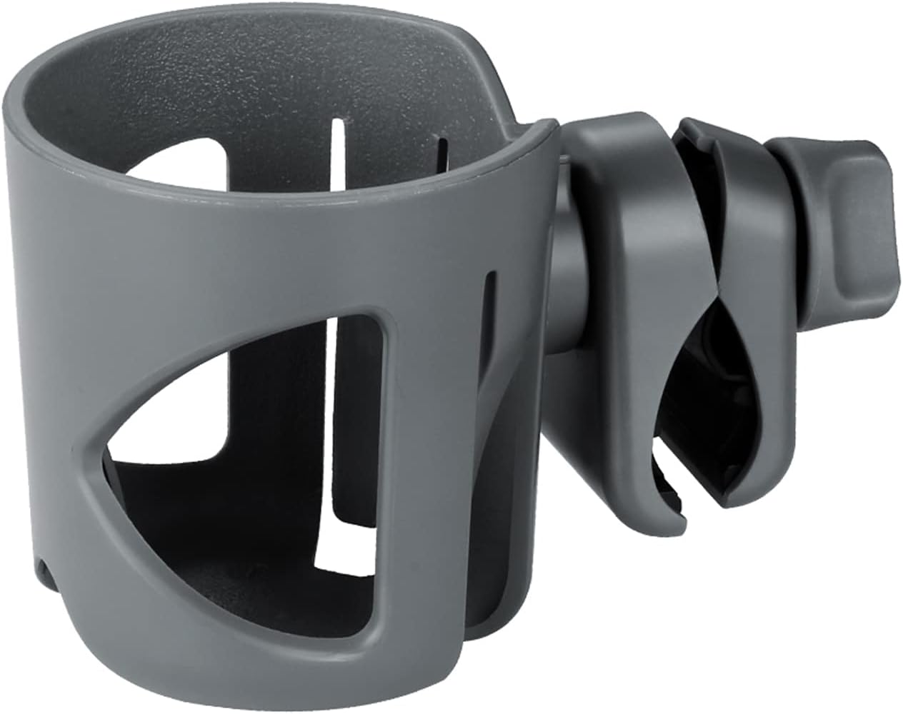 Accmor Universal Cup Holder, Stroller Cup Holder with Phone Holder, 360° Rotatable Large Caliber Designed Bottle Holder for Stroller, Bike, Wheelchair, Walker, Scooter