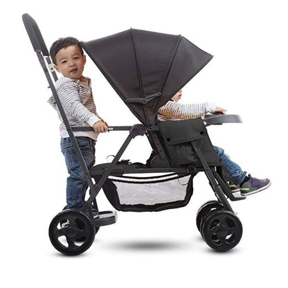 Joovy Caboose LX Tandem Stand-on Stroller, Black